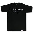 thumbnail image 1 of Diamond Supply Co Stone Cut Premium Cotton T-shirt Black, 1 of 1