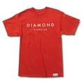 thumbnail image 1 of Diamond Supply Co Stone Cut Premium T-shirt Red, 1 of 1