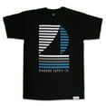 thumbnail image 1 of Diamond Supply Co Stripe Boat T-shirt Black, 1 of 1