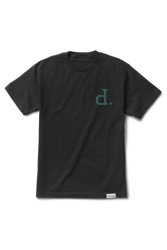 Diamond Supply Co Un Polo T-shirt Black Blue