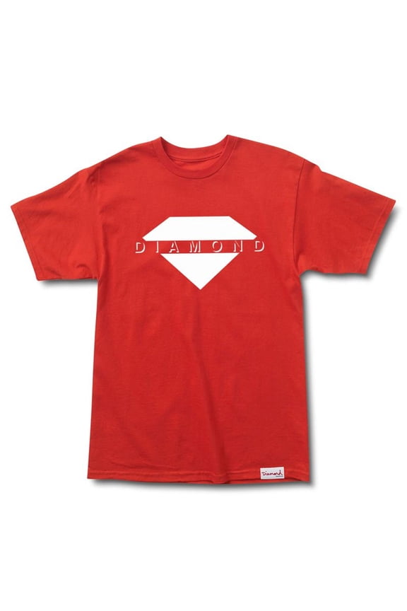 Diamond Supply Co Viewpoint T-shirt Red