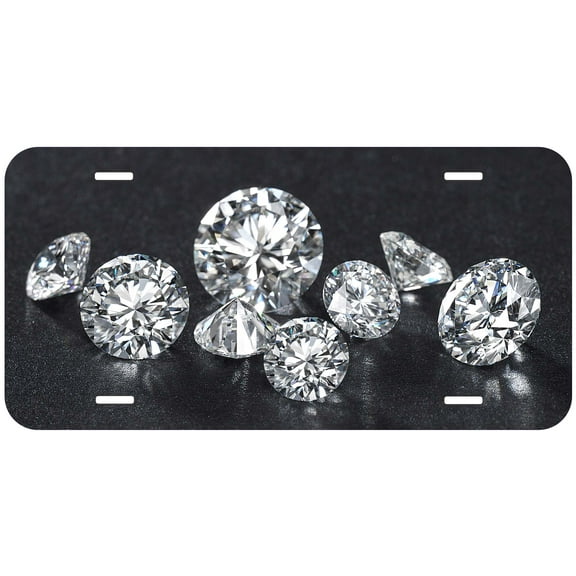 Diamond TAG01 Novelty Car Auto License Plate