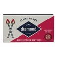 thumbnail image 1 of Diamond Kitchen Matches, Large Strike On Box Matches, 250 Ct for Everyday Essential Matches for Lighting Candles, Grills, Fireplaces and Firepits, 1 of 7