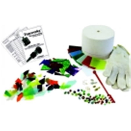 Diamond Tech 1289921 Fuseworks Glass Microwave Kiln Fusing Kit, Assorted Size, Assorted Color