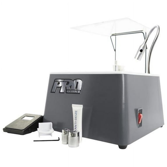 Diamond Tech 2013380 Power Max II Glass Deluxe High Speed Grinder, Gray