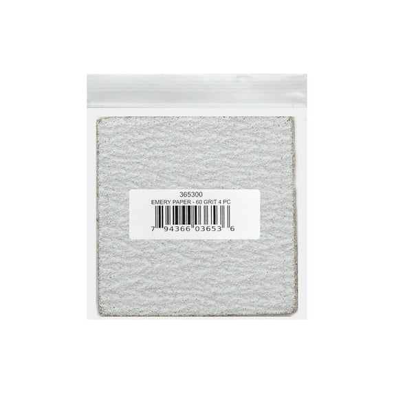 Diamond Tech G2 Emery Paper 4pc 60 Grit