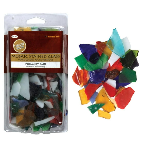 Diamond Tech Primary Mosaic Stained Glass