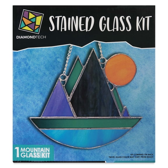 Diamond Tech Stained Glass Kit - Mountain
