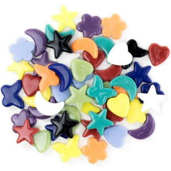 Diamond Tech Whimsy Shape Tiles - Opaque, 8 oz