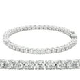 thumbnail image 1 of Diamond Tennis Bracelet | 5 cttw IGI Certified Lab Grown Diamond Bracelet Line 7" | 14ct in White Gold | Darcy Round Tennis Bracelet | FG-VS1-VS2 Quality | Friendly Diamonds, 1 of 6