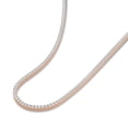 thumbnail image 1 of Diamond Tennis Necklace For Women | 20 Carat IGI Certified Naomi Round Shape Lab Grown Diamond Tennis Necklace 14K Rose Gold | Friendly Diamonds FG - VS1 Or VS2 Quality Necklace, 1 of 7