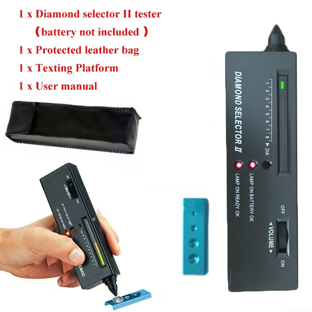 Diamond Tester Gemstone Testing Kit Digital Electronic Detect Calibration  Tool 
