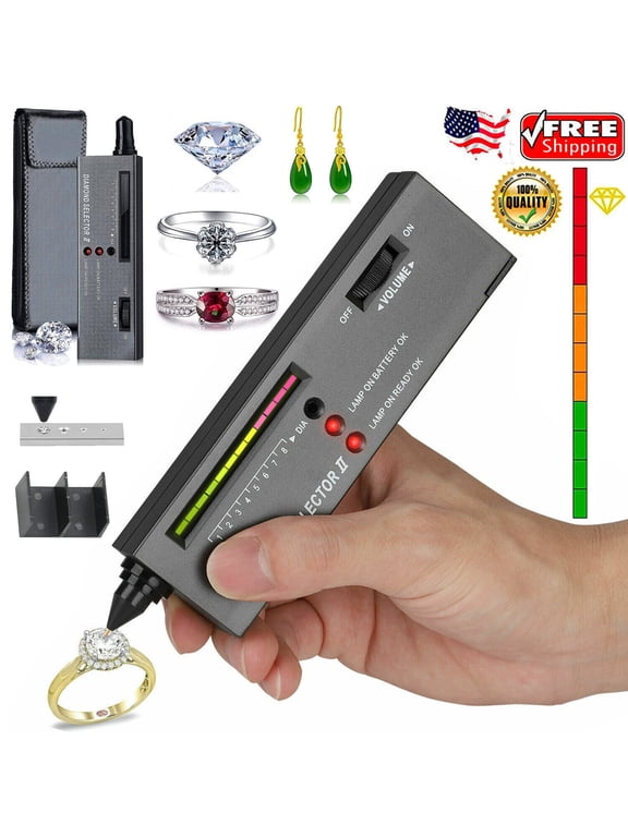 Diamond Tester Pen Professional Jewelry Diamond Tester Tool High Accuracy Diamond Selector