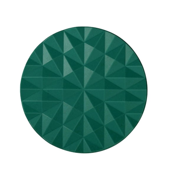 Diamond Textured Silicone Cup Mat 1cm Thick Heat Insulation Anti Anti Hot Pot Mat 6 3 Inch Diameter Kitchen Table Protector