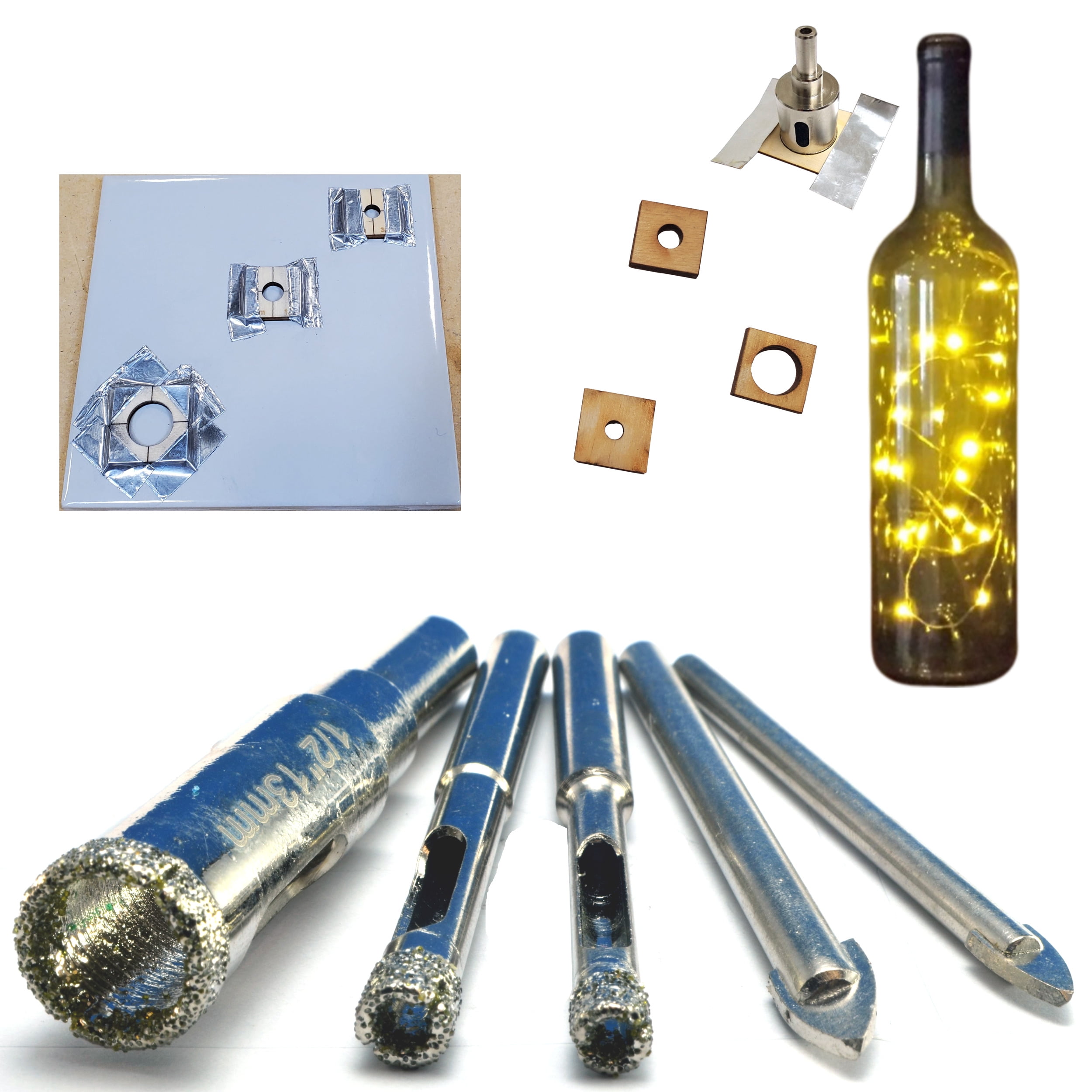 Diamond Tile Drill Bit Set for Ceramic Glass Kenya Ubuy