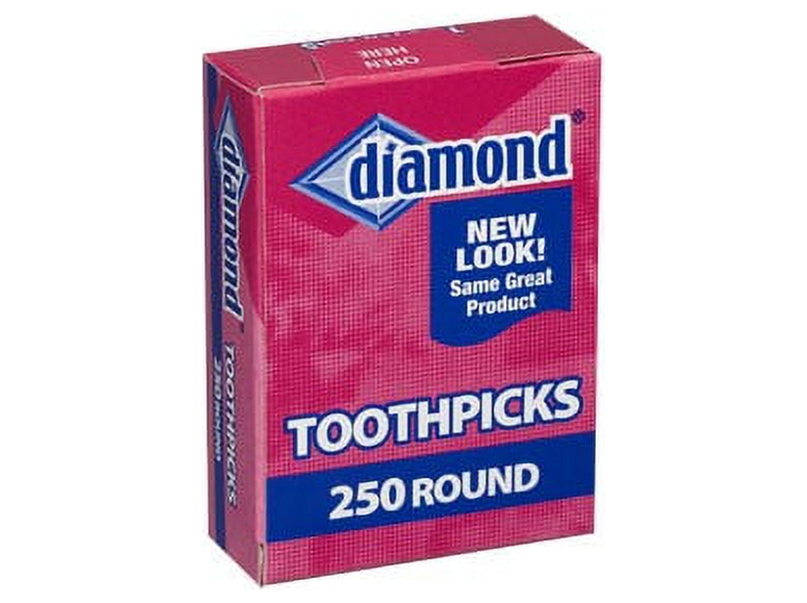 Diamond Toothpicks, Round, 250 Ct