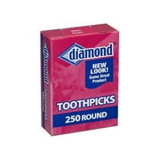 Diamond Toothpicks, Round, 250 Ct