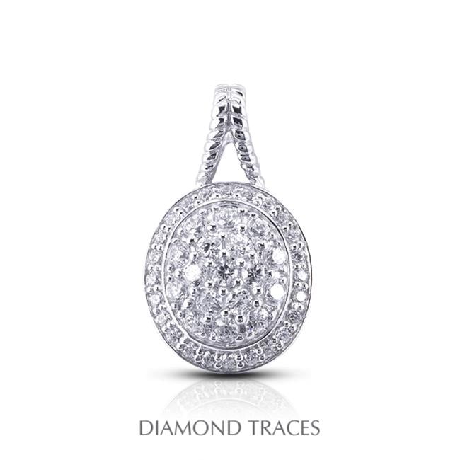 Diamond Traces 1 23 Carat Total Natural Diamonds 18k White Gold Pave