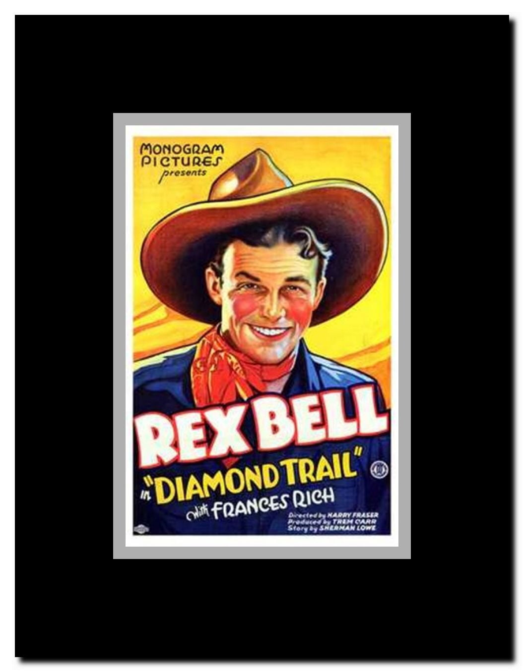 Diamond Trail Framed Movie Poster