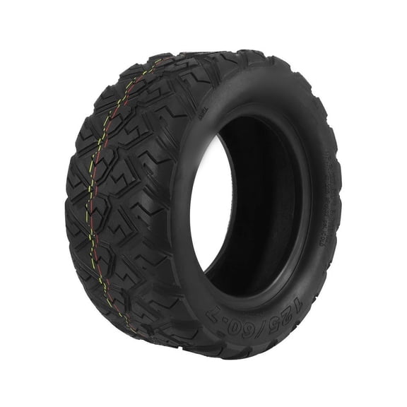 Diamond Tread 125/60-7 Tubeless Off-Road Tire With Diamond Pattern For Dualtron XDTX Electric Scooters, All-Terrain Vacuum Tire For Mud for gravel Pavement