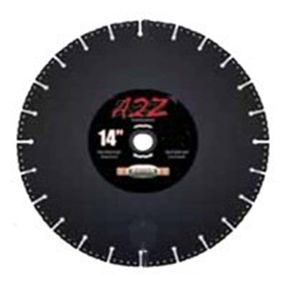 Diamond Products 21571 14" x .125 x 1" A2Z Vacuum Bonded High Speed Diamond Blade
