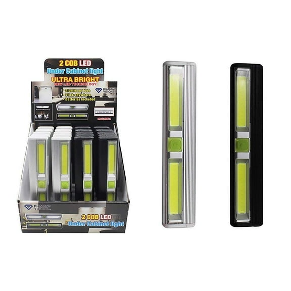 Diamond Visions 08-1944 COB LED Ultra Bright Under Counter Light in Assorted Finishes 1 Light Fixture