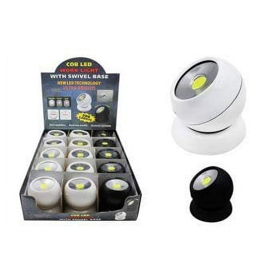 Diamond Visions 08-1946 COB LED Work Light with Swivel Base