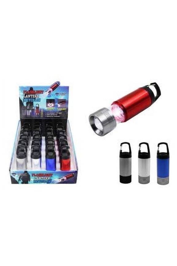 08-2281 Flashlight Lantern Keychain in Assorted Colors 4 Flashlights