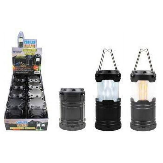 Diamond Visions 08-2339 COB LED Flame Flashlight Lantern 1 Lantern in Assorted Colors