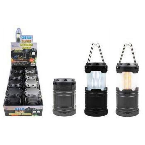 Diamond Visions 08-2339 COB LED Flame Flashlight Lantern 1 Lantern in Assorted Colors