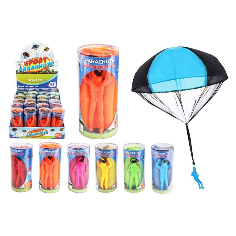 TEST PILOTS / PARACHUTE PARTY(ステッカー付)　LP Multi-Colored Parachute, 20' Diameter, 16 Handles - CHSNP20