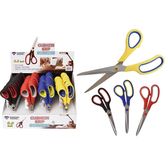 Diamond Visions 8.5 Scissors - Pack of 8