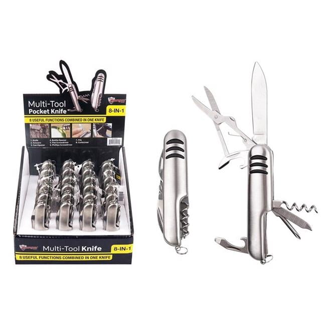Diamond Visions 8139029 Multi Tool Knife - Silver