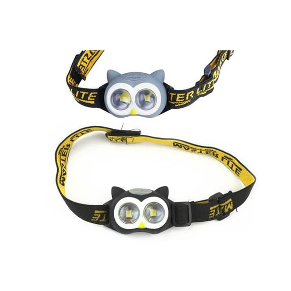 Diamond Visions 9074179 Owl LED HeadLamp, Assorted Color - Pack of 18