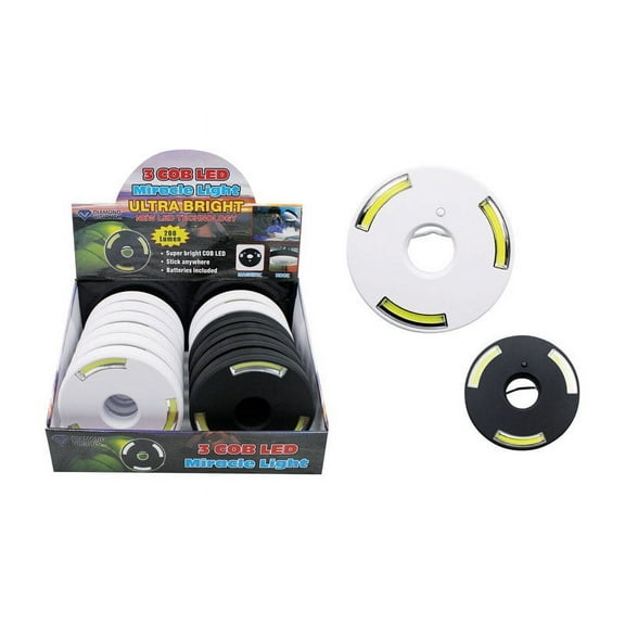 Diamond Visions 9499419 3 COB 200 lumens Miracle Light High Performance LED AA Assorted - pack of 12