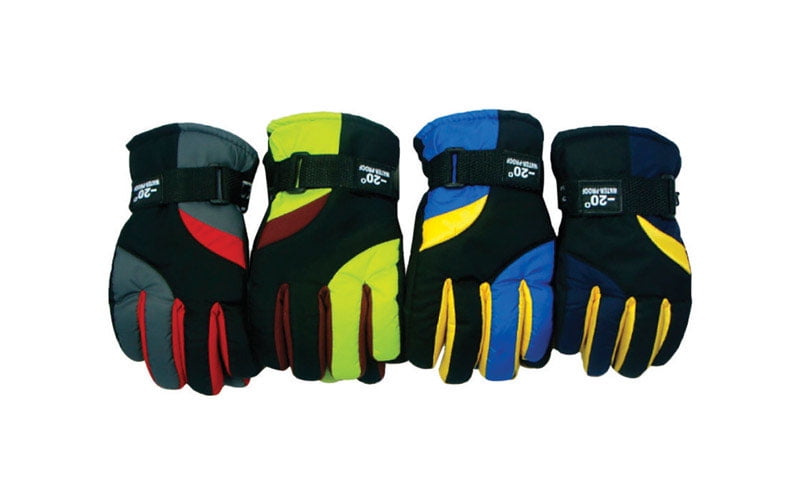 Diamond Visions  Assorted  Polyester  Assorted  Ski Gloves