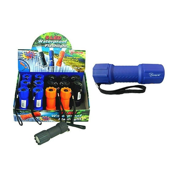 Diamond Visions Max Force 08-0263 LED Waterproof Flashlight in Assorted Colors 1 Flashlight
