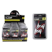 Diamond Visions Max Force 2221543 2 Inch Metal Mini Spring Clamp Tri-Pack 4 Piece Set 12 Clamps