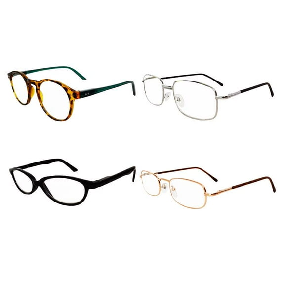 Diamond Visions RG-399 Reading Glasses, Unisex, Metal/Plastic Frame