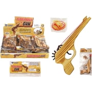 Diamond Visions Wooden Rubber Band Gun - Pack of 8