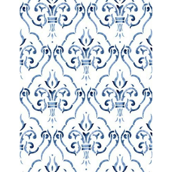 Diamond Wallpaper Wall Stencil SKU #3424 by Designer Stencils