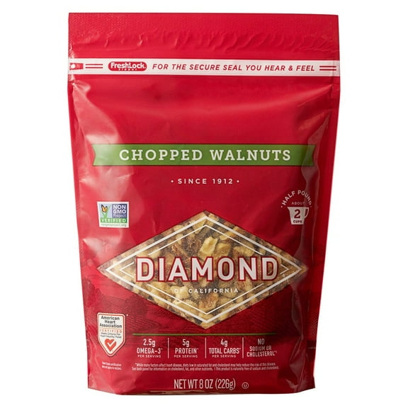 Diamond Walnut Chopped (Pack of 18)
