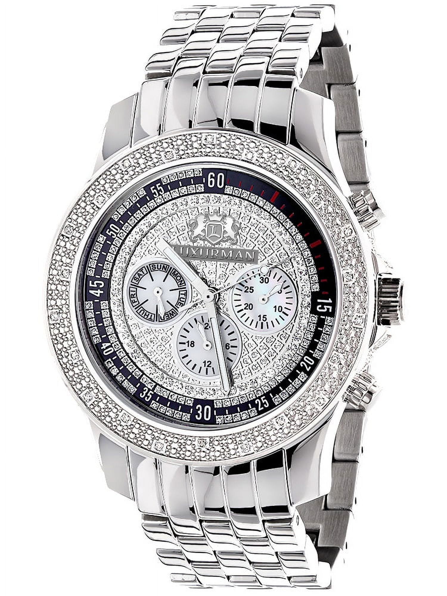 Buy Elegant Mens Diamond Watch with at Ubuy Burundi