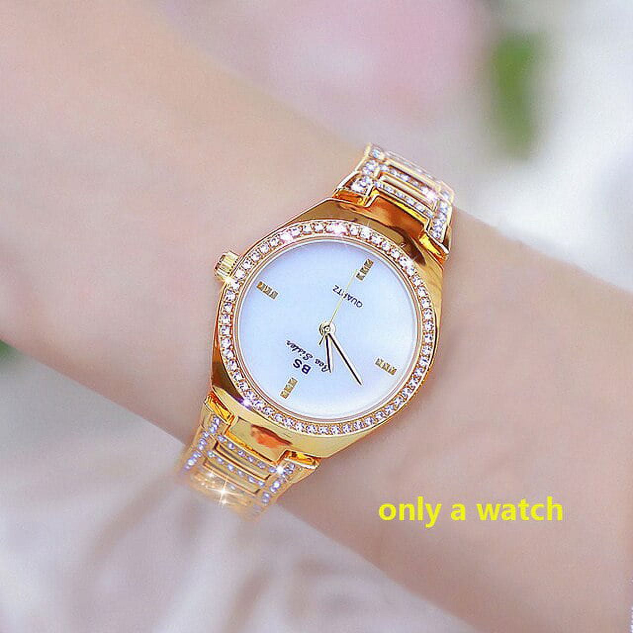 Diamond Watches Woman 2022 Famous Brand Unusual Gold Women Watches