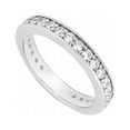 thumbnail image 1 of Diamond Wedding Band 14K White Gold, 0.50 CT - Size 4.5, 1 of 1
