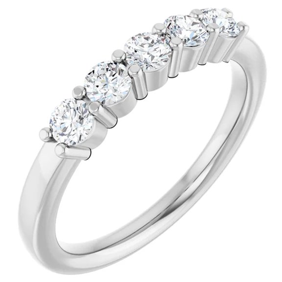 Diamond Wedding Band For Women 0.50 Carat