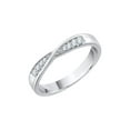 thumbnail image 1 of Diamond Wedding Band in 10K White Gold (1/20 cttw) (I-Color, SI3-I1 Clarity), 1 of 3