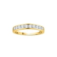 thumbnail image 1 of Diamond Wedding Band in 10K Yellow Gold (1/2 cttw) (I-Color, SI3-I1 Clarity) (Size-5), 1 of 2