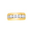 thumbnail image 1 of Diamond Wedding Band in 10K Yellow Gold (1 3/4 cttw) (I-Color, SI3-I1 Clarity) (Size-8), 1 of 2