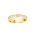 thumbnail image 1 of Diamond Wedding Band in 10K Yellow Gold (1/4 cttw) (I-Color, SI3-I1 Clarity) (Size-8), 1 of 2